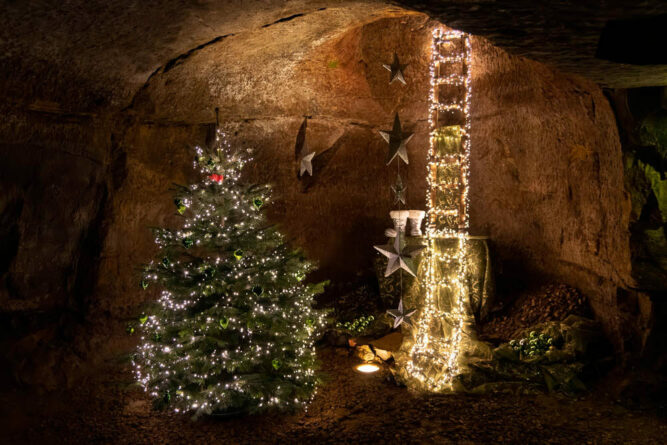 Weihnachtsmarkt Tiefer Stollen in Wasseralfingen